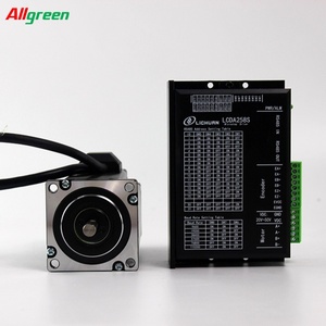 มอเตอร์สเต็ปเปอร์ Allgreen 2 เฟส Nema23 2.2N.m แบบวงปิด พร้อมชุดไดรเวอร์สเต็ปเปอร์ LCDA258S-RS485+LC57H280 - Product Image 1