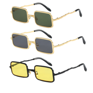 <span class=keywords><strong>Occhiali</strong></span> <span class=keywords><strong>da</strong></span> <span class=keywords><strong>sole</strong></span> <span class=keywords><strong>da</strong></span> <span class=keywords><strong>donna</strong></span> in lega uv400 <span class=keywords><strong>da</strong></span> <span class=keywords><strong>donna</strong></span> designer con montatura rettangolare all'ingrosso BYSA080 - Product Image 3