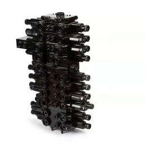 PC60-7 PC78 <span class=keywords><strong>PC120</strong></span> PC128 PC130 гидравлический распределительный клапан, экскаватор главный распределительный клапан, 723-26-13101 723-26-12100 723-26-11370 - Product Image 1