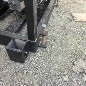 टायर और ट्रैक्शन सिस्टम सहित फ्लैट-बॉटम मिक्सर ट्रक फ्रेम - Product Image 3
