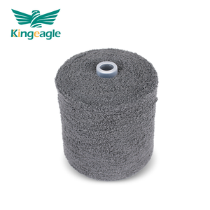 Kingeagle Grey 100% Polyester benang Microfiber untuk merajut dan memakai - Product Image 3