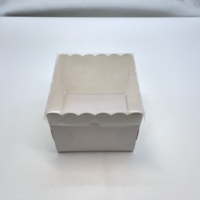 Boîte à gâteau en papier de qualité alimentaire avec fenêtre pour emballage d'anniversaire, personnalisée, imprimée, gaufrée, pelliculée mate, recyclable et biodégradable