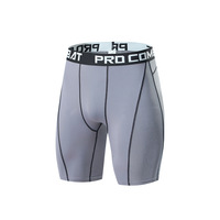 Shorts de sport pour hommes en nylon à séchage rapide, taille mi-haute, personnalisables, pour fitness, gym, entraînement, course et yoga, vente en gros