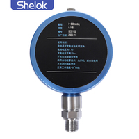 Shelok Yk120B Laboratory Industrial Air Differential Manometer Gas Digital 250 Bar Electric Contact Pressure Gauge