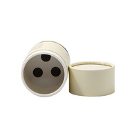 Tube en papier pour huiles essentielles, emballage cylindrique personnalisé en kraft avec insert pour l'aromathérapie, vente en gros