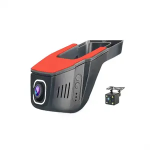 Câmera escondida para carros, modo de estacionamento, detecção de movimento, painel hd 1080p, wi-fi oculto, dvr, câmera veicular