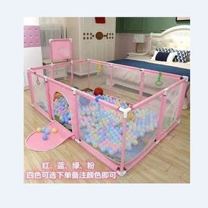 Parc de jeu en tissu pour enfants, piscine à balles d'intérieur, terrain de football, jouet de tir et de lancer pour bébé, clôture de sécurité pour enfant - Product Image 2