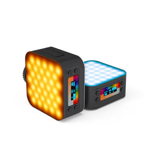 Luce LED RGB per <span class=keywords><strong>Video</strong></span> <span class=keywords><strong>YouTube</strong></span>, Configurazione Semplice, Illuminazione Dimmerabile per Videochiamate, Supporto Attrazione Magnetica - Product Image 1