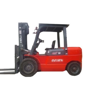Chariot élévateur HELI50 5 tonnes d'occasion, en bon état, d'origine, chariot élévateur Heli 5t d'occasion à vendre - Product Image 1