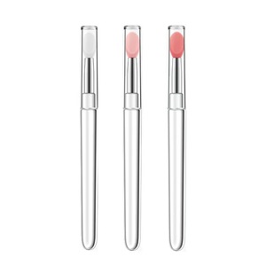 En gros, couvre-pinceaux et applicateurs portables en silicone réutilisables, en forme de baguette, pour <span class=keywords><strong>maquillage</strong></span> des lèvres, eye-liner et nail art - Product Image 1