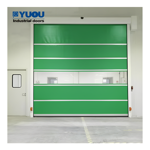 Porte rapide automatique en PVC à action rapide/porte à passage rapide, porte industrielle en PVC - Product Image 6