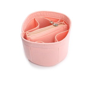 Organisateur de sac à main en feutre personnalisé, insert de sac cosmétique en feutre, doublure pour sac à main, compatible avec le sac seau rond <span class=keywords><strong>Cannes</strong></span> - Product Image 2