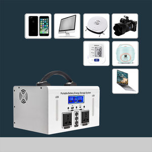 สถานีพลังงานแสงอาทิตย์คุณภาพสูง แบตเตอรี่ลิเธียม 220v 110v แบบเปลี่ยนได้ กำลังไฟ 500w 800w 1200w 1600w 2000w - Product Image 1