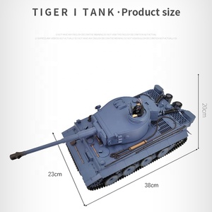 <span class=keywords><strong>Char</strong></span> d'assaut allemand Tiger I classique Henglong 3818-<span class=keywords><strong>1</strong></span> RC, modèle militaire à l'échelle <span class=keywords><strong>1</strong></span>/16, jouet télécommandé 2,4 GHz, cadeau pour les amateurs de modélisme. - Product Image 6