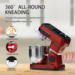 Robot culinaire multifonction Cheftronic SM-A02P 10L avec écran tactile numérique LED, 2200W, 12 vitesses et fonction Pulse, 10L Stan - Product Image 5