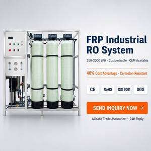 Cost-Effective Industrial FRP Reverse Osmosis System LPH CE RoHS <b>Water</b> <b>Filter</b> for <b>Bottled</b> <b>Water</b> Plant - Product Image 2