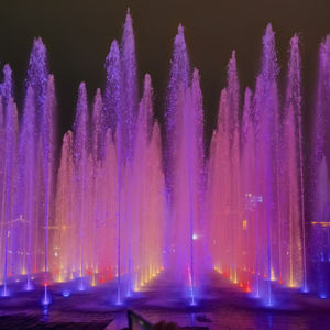 ציוד מזרקות סיטונאי, תאורת לד צבעונית, מזרקת מים מוזיקלית רוקדת לבריכה - Product Image 6