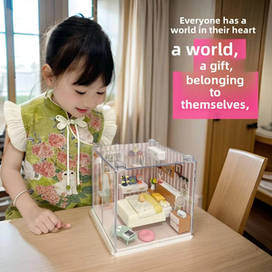 Kits de Construcción de Habitaciones Modulares para Ciudades y Pueblos - Modelo de Arquitectura en Miniatura de Plástico a Escala 1:18 para Niños y Adultos, Decoración del Hogar - Product Image 3