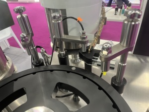 Automatic 2 Heads Peristaltic <b>Pump</b> Roll-on Bottle Filling Plugging Capping Machine for Essential Oil Perfume <b>Syrup</b> Cosmetic - Product Image 4