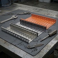 Factory Direct Sale Pre Galvanized Ventilated Cable Tray With Cover 250*150*2*1.5*2000 Various Sizes Available in Stock