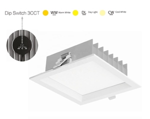 9W 12W 15W 30W <span class=keywords><strong>40W</strong></span> 20W vuông lõm dẫn Downlight Bảng điều chỉnh <span class=keywords><strong>trimless</strong></span> vuông lõm chiếu sáng lõm vuông Downlight - Product Image 3