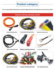 Kabel Harness Kustom 4-Pin Aviation Plug ke Kepala DuPont dengan Kabel Fleksibel untuk Koneksi Peralatan & Instrumen Elektronik - Product Image 4