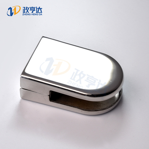 Cơ sở tầng gắn với kẹp hỗ trợ thép không gỉ kính có thể điều chỉnh Khung vòng 304 Glass chủ - Product Image 2