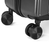 Valise de voyage ABS 20 pouces avec serrure, design spécial et élégant, pour transport à la main