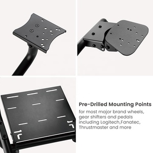 Juego <span class=keywords><strong>completo</strong></span> de cabina de <span class=keywords><strong>simulador</strong></span> de carreras clásico con montaje de Monitor de asiento, silla de juego de aparejo Sim de corredor ajustable para G29, para la serie de juegos, para la serie de juegos, para la serie G29 - Product Image 3