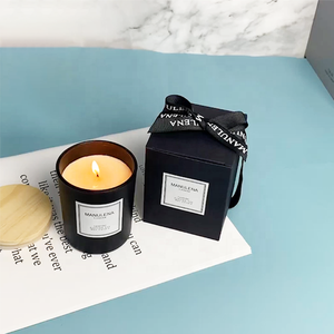 Vela perfumada <span class=keywords><strong>de</strong></span> aromaterapia, vela <span class=keywords><strong>de</strong></span> vidrio esmerilado personalizada, vela <span class=keywords><strong>de</strong></span> cera <span class=keywords><strong>de</strong></span> soja perfumada, 3 Mechas - Product Image 3
