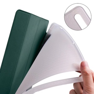 Custodia Sottile Trasparente con Porta Penna per <span class=keywords><strong>Samsung</strong></span> <span class=keywords><strong>Tab</strong></span> <span class=keywords><strong>S8</strong></span> <span class=keywords><strong>Plus</strong></span> S7 <span class=keywords><strong>Plus</strong></span> 12.4 Pollici, Cover Protettiva - Product Image 5