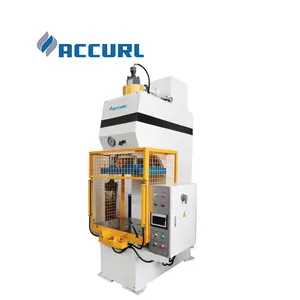 Accurl Hydraulic press c frame type c 63t hydraulic press small manual hand press machine