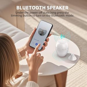 Machine à bruit blanc pour le sommeil des bébés et des adultes, portable, avec bloqueur <span class=keywords><strong>audio</strong></span> sans fil V5.3 et éclairage LED - Product Image 5