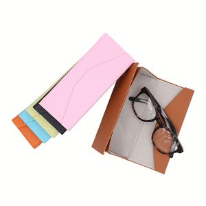 Custom Logo Triangle Magnetic Folding <b>Glasses</b> <b>Case</b> Eyeglasses <b>Cases</b> Sunglasses Organizer - Product Image 2