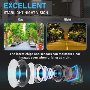 Toyota Corolla Cross écran d'origine voiture caméra panoramique à 360 degrés 4 canaux 1080p système de caméra de vue d'oiseau trajectoire dynamique - Product Image 4