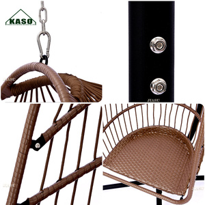 Table <span class=keywords><strong>de</strong></span> Patio oeuf balançoires maison chaises <span class=keywords><strong>de</strong></span> <span class=keywords><strong>salon</strong></span> d'<span class=keywords><strong>occasion</strong></span> Double 3 sièges balançoire <span class=keywords><strong>de</strong></span> <span class=keywords><strong>jardin</strong></span> chaise suspendue - Product Image 4