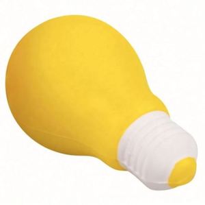Custom Logo Promotional Gifts Lightbulb <b>Squeeze</b> Toy With Hand Lightbulb Shape PU Foam Stress <b>Ball</b> - Product Image 3