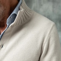 Nouveau design d'usine OEM/ODM – Cardigan décontracté en coton et cachemire pour homme