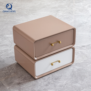 Custom Furniture Smart Bedroom Folding <strong>Rotating</strong> Bedside Cabinet Large Swivel Creative Design Wood Metal Bedside <strong>Table</strong> <strong>Supplier</strong> - Product Image 5