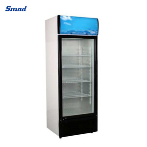Enfriador de Bebidas con Puerta de Vidrio Individual, Refrigerador Vertical, Vitrina Exhibidora de Bebidas Ssh-318 - Product Image 6