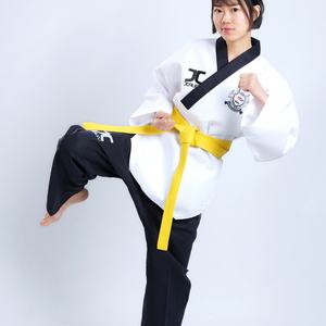 <span class=keywords><strong>Kimono</strong></span> Dobok <span class=keywords><strong>Kyokushinkai</strong></span> Professionnel en Toile 100% Coton pour Enfants – Uniforme Léger de Taekwondo et Arts Martiaux - Product Image 6