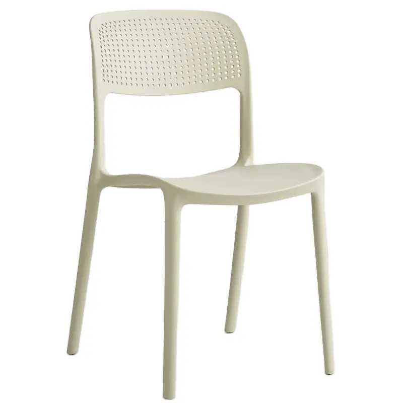 Venda imperdível cadeiras de plástico coloridas e elegantes para sala de jantar, empilháveis com baixo preço e grande quantidade de carga
