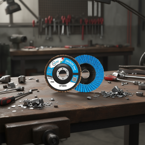 Disque à lamelles Fervi Zircocer Inox 115 mm, abrasif sans fer pour ponçage du métal - Product Image 2