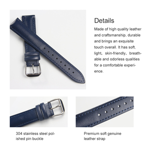 Cinturini per Orologi in Vera Pelle di Lusso OEM 18/19/20/22mm con Sgancio Rapido per Smartwatch - Product Image 3