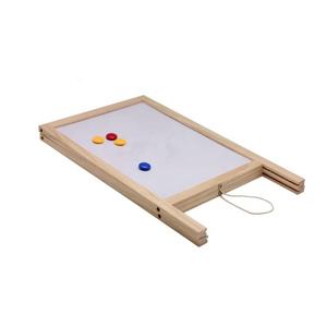 Tableau double face autoportant <span class=keywords><strong>en</strong></span> bois, tableau noir et tableau blanc, pour menu <span class=keywords><strong>de</strong></span> table, mariage, dessin d'enfants, signalisation - Product Image 5