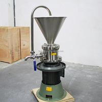 Moulin colloïdal multifonctionnel en acier inoxydable de type vertical pour la fabrication de beurre et de purée de tomates en gros