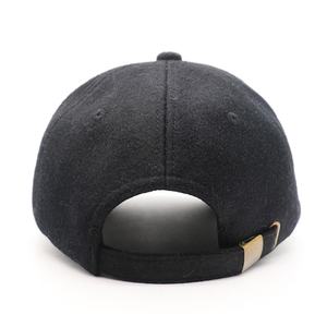 Gorra de Béisbol Unisex de Lujo, de Alta Calidad, de 6 Paneles, Mezcla de Lana Pura y Cachemira, Gorra Deportiva con Visera Curva, Estampado de Goma, a la Moda - Product Image 4