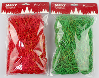Papier de soie coloré, papier déchiqueté, pâte à papier chimique, papier de remplissage pour boîte cadeau