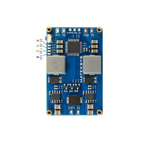 Módulo de Alimentación Mateksys PM12S-4A, Entrada de 9-55V, Doble BEC, Salida de 5V/5-12V, 4A Continuos para Aeronaves RC a Gran Escala y Cineplataformas - Product Image 3