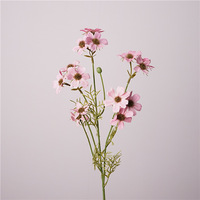 Promo! Bunga Daisy Artificial 66cm Warna Putih dan Pink, Sentuhan Alami untuk Dekorasi Pernikahan, Rumah, Taman, Wisuda